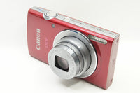 美品 Canon キヤノン IXY 120 コンパクトデジタルカメラ レッド 元箱付 250215a