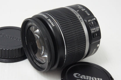 良品 Canon キヤノン EF-S 18-55mm F3.5-5.6 IS APS-C ズームレンズ 260811va
