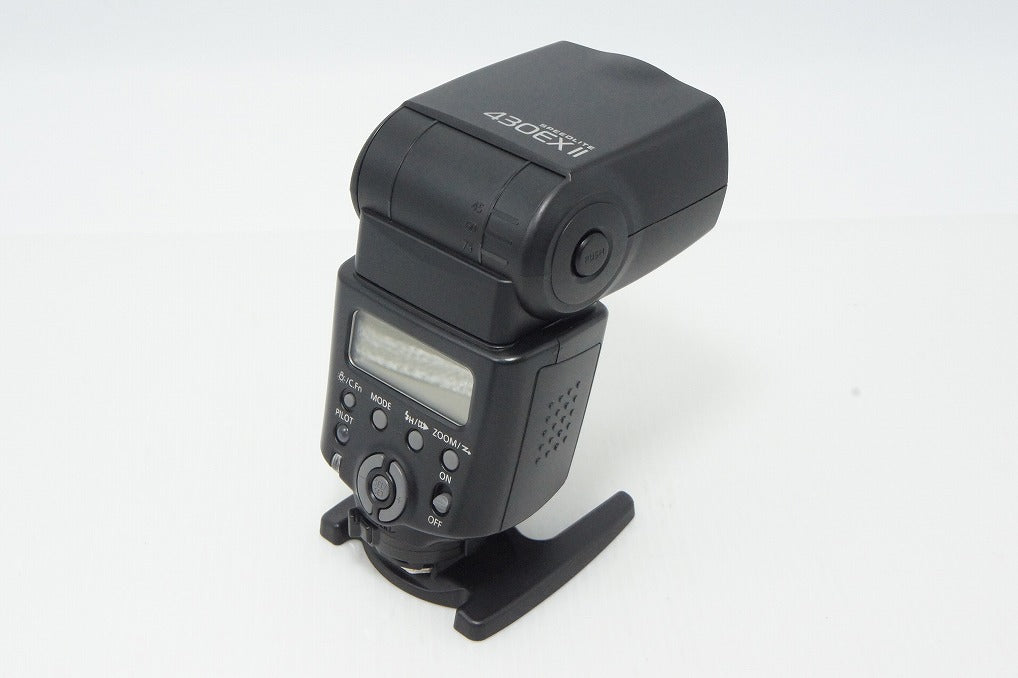 美品 Canon キヤノン ストロボ スピードライト 430EX II スタンド ケース付 260507i