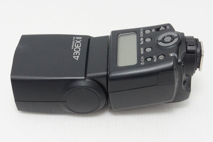 美品 Canon キヤノン ストロボ スピードライト 430EX II スタンド ケース付 260507i