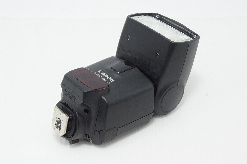 美品 Canon キヤノン ストロボ スピードライト 430EX II スタンド ケース付 260507i