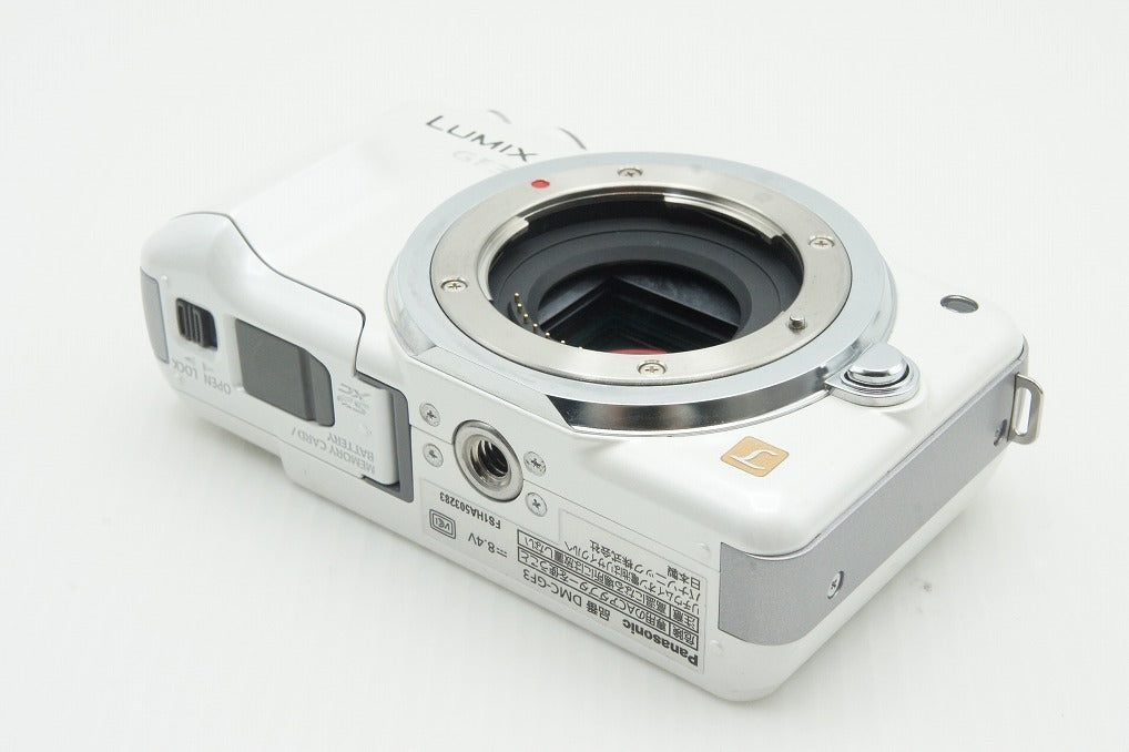 良品 Panasonic パナソニック LUMIX DMC-GF3 ボディ ミラーレス一眼カメラ ホワイト 260126n