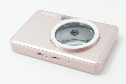 美品 Canon キヤノン iNSPiC ZV-223 インスタントカメラプリンター ピンク 260813p