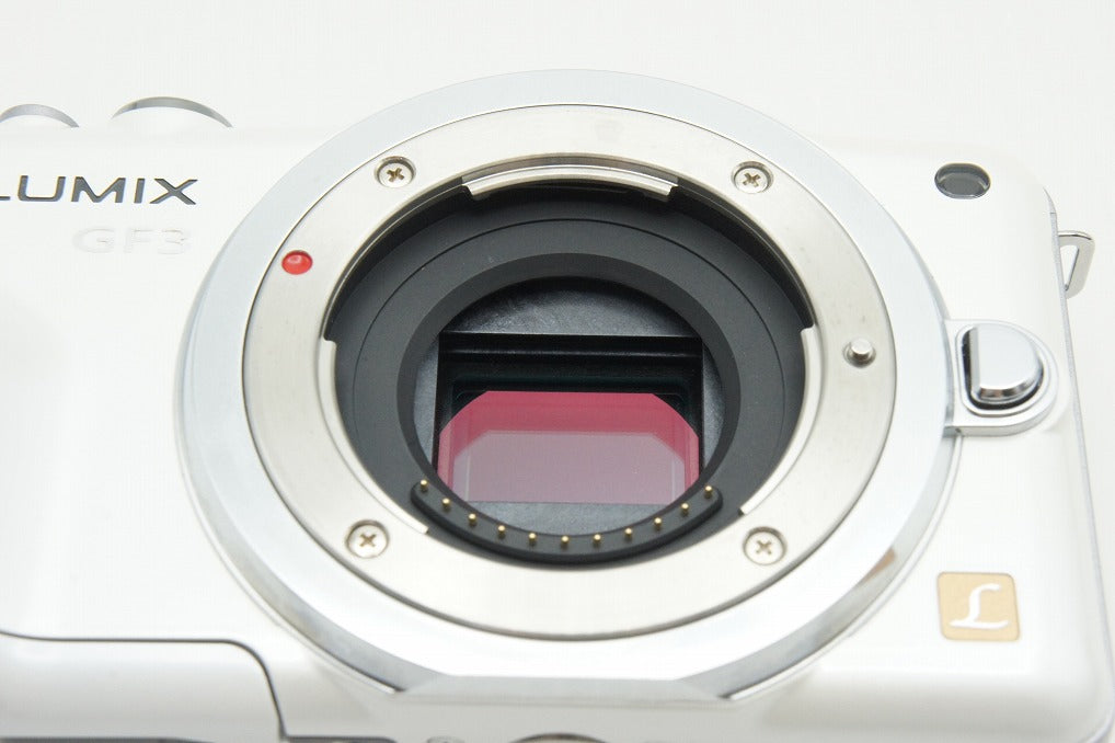 良品 Panasonic パナソニック LUMIX DMC-GF3 ボディ ミラーレス一眼カメラ ホワイト 260126n