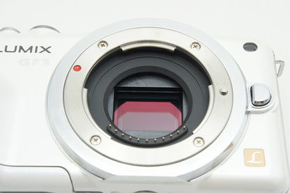 良品 Panasonic パナソニック LUMIX DMC-GF3 ボディ ミラーレス一眼カメラ ホワイト 260126n