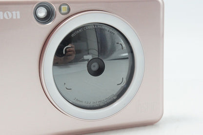 美品 Canon キヤノン iNSPiC ZV-223 インスタントカメラプリンター ピンク 260813p