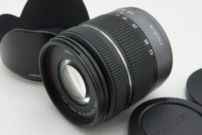 Panasonic LUMIX G VARIO 14-42mm F3.5-5.6 ASPH. MEGA O.I.S H-FS014042 マイクロフォーサーズ ズームレンズ 260126p