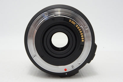 良品 SIGMA シグマ AF 18-200mm F3.5-6.3 DC OS Canon キヤノン EFマウント APS-C ズームレンズ フード付 260507a
