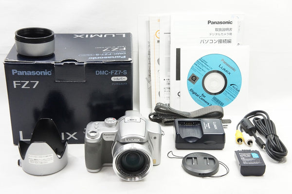 Panasonic パナソニック LUMIX DMC-FZ7 デジタルカメラ シルバー 元箱付 240525v