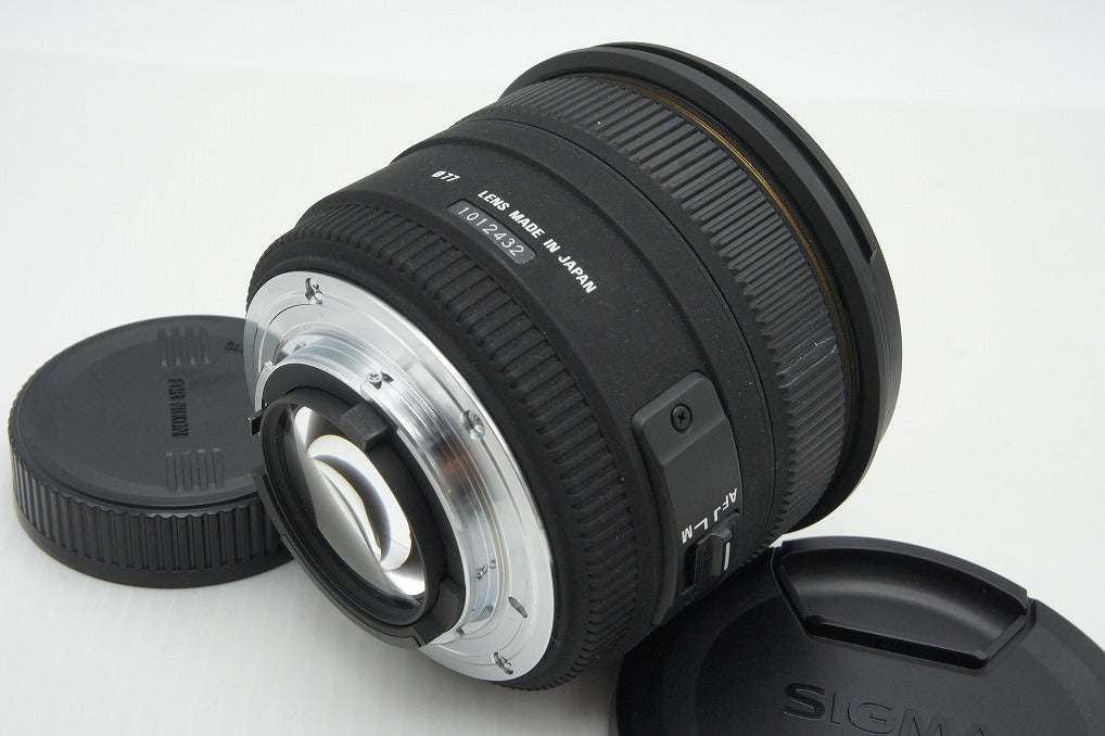 美品 SIGMA シグマ 50mm F1.4 EX DG HSM Nikon ニコン Fマウント フルサイズ 単焦点レンズ 元箱付 260126y