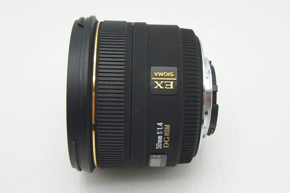 美品 SIGMA シグマ 50mm F1.4 EX DG HSM Nikon ニコン Fマウント フルサイズ 単焦点レンズ 元箱付 260126y