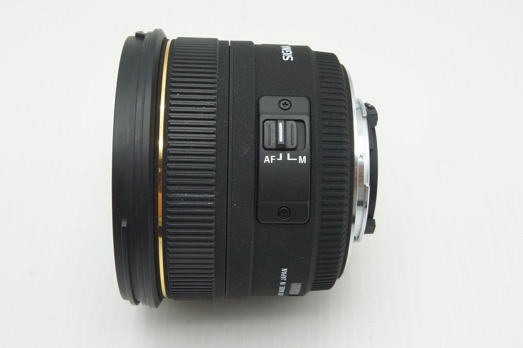 美品 SIGMA シグマ 50mm F1.4 EX DG HSM Nikon ニコン Fマウント フルサイズ 単焦点レンズ 元箱付 260126y