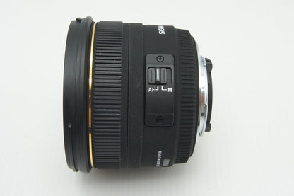 美品 SIGMA シグマ 50mm F1.4 EX DG HSM Nikon ニコン Fマウント フルサイズ 単焦点レンズ 元箱付 260126y