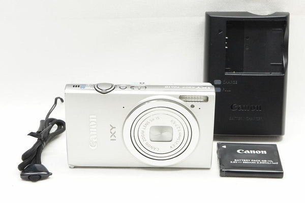 良品 Canon キヤノン IXY 430F コンパクトデジタルカメラ シルバー 241025h