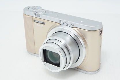 美品 CASIO カシオ HIGH SPEED EXILIM EX-ZR1800 コンパクトデジタルカメラ ゴールド 元箱付 260508x
