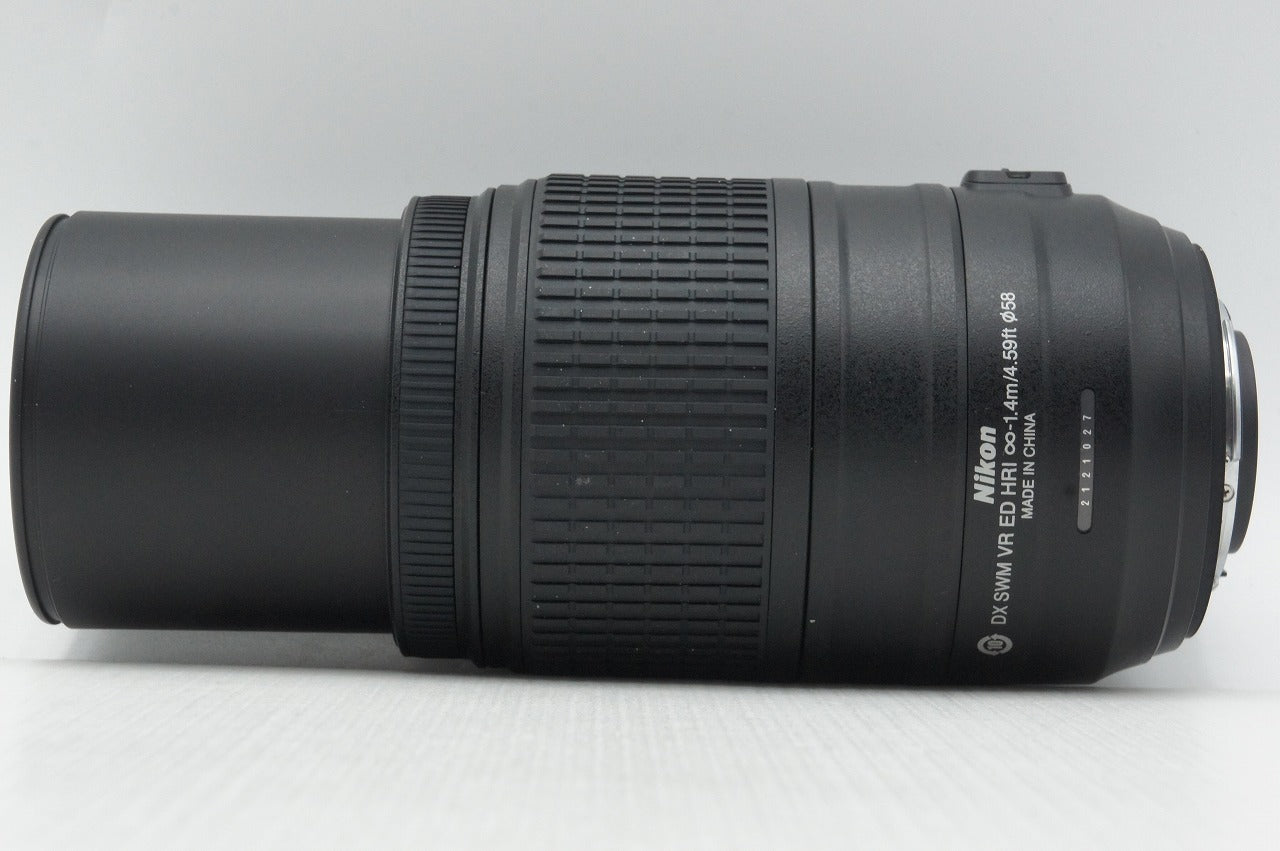 美品 Nikon ニコン AF-S DX NIKKOR 55-300mm F4.5-5.6G ED VR APS-C ズームレンズ 元箱付 260310ae