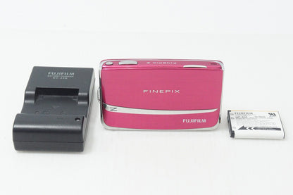 良品 FUJIFILM フジフィルム FinePix Z70 コンパクトデジタルカメラ ピンク 260813r