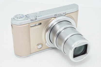 美品 CASIO カシオ HIGH SPEED EXILIM EX-ZR1800 コンパクトデジタルカメラ ゴールド 元箱付 260508x