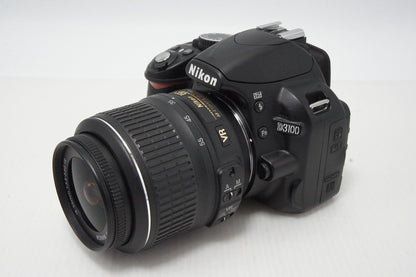 Excellent condition Nikon D3100 Body + AF-S DX 18-55mm VR Lens Kit Digital SLR Camera 260511b