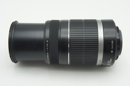 良品 Canon キヤノン EF-S 55-250mm F4-5.6 IS APS-C ズームレンズ 260126e