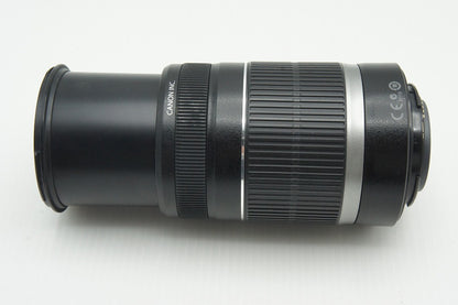 良品 Canon キヤノン EF-S 55-250mm F4-5.6 IS APS-C ズームレンズ 260126e