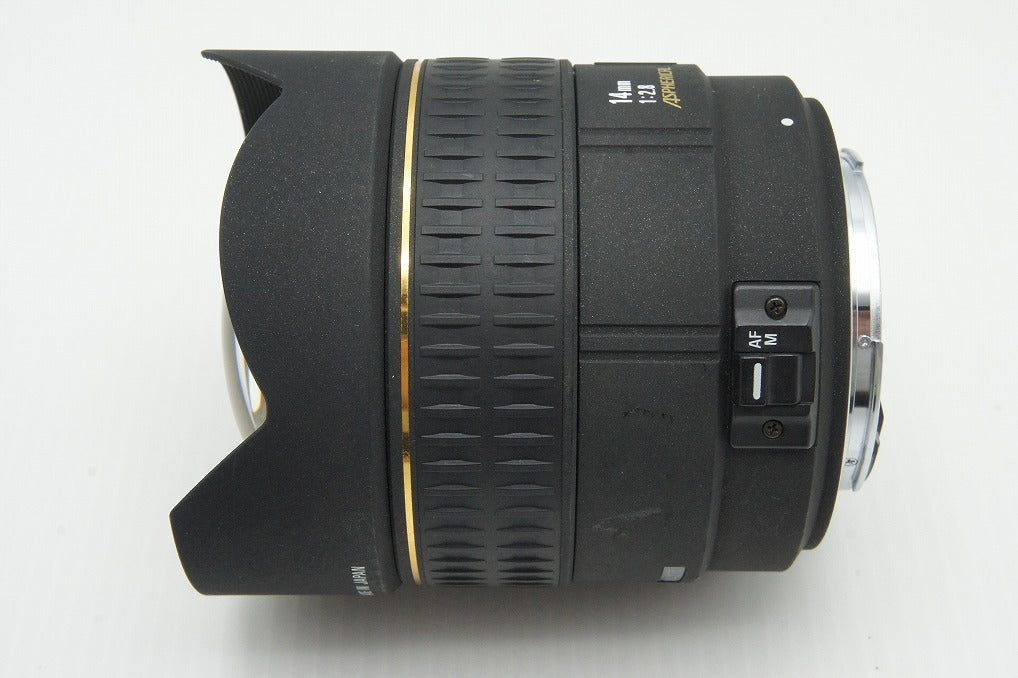 良品 SIGMA シグマ AF 14mm F2.8 EX ASPHERICAL HSM Canon EFマウント 単焦点レンズ フルサイズ 260123g
