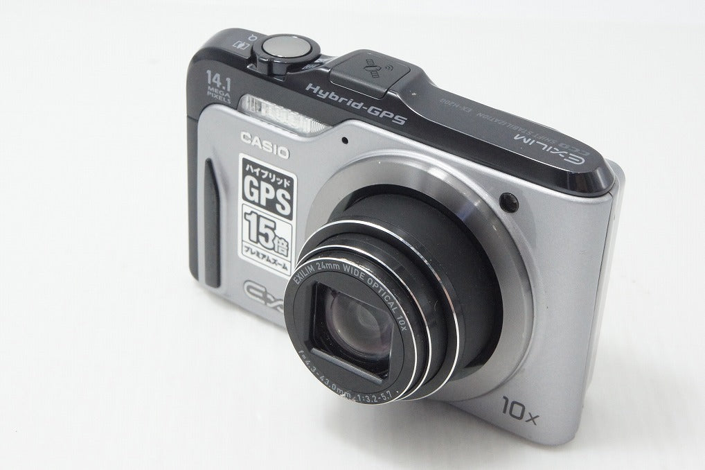 CASIO カシオ EXILIM EX-H20G コンパクトデジタルカメラ シルバー 260813f