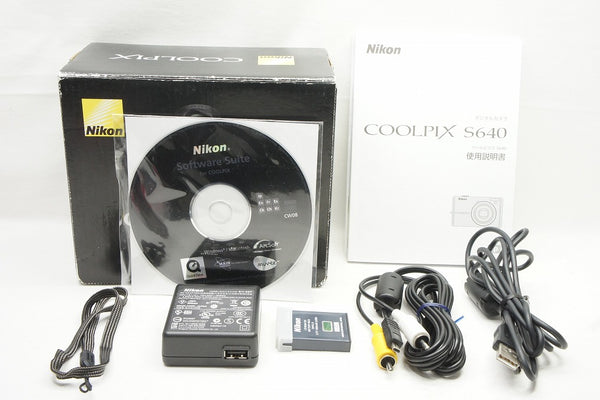 良品 Nikon ニコン COOLPIX S640 コンパクトデジタルカメラ アイス