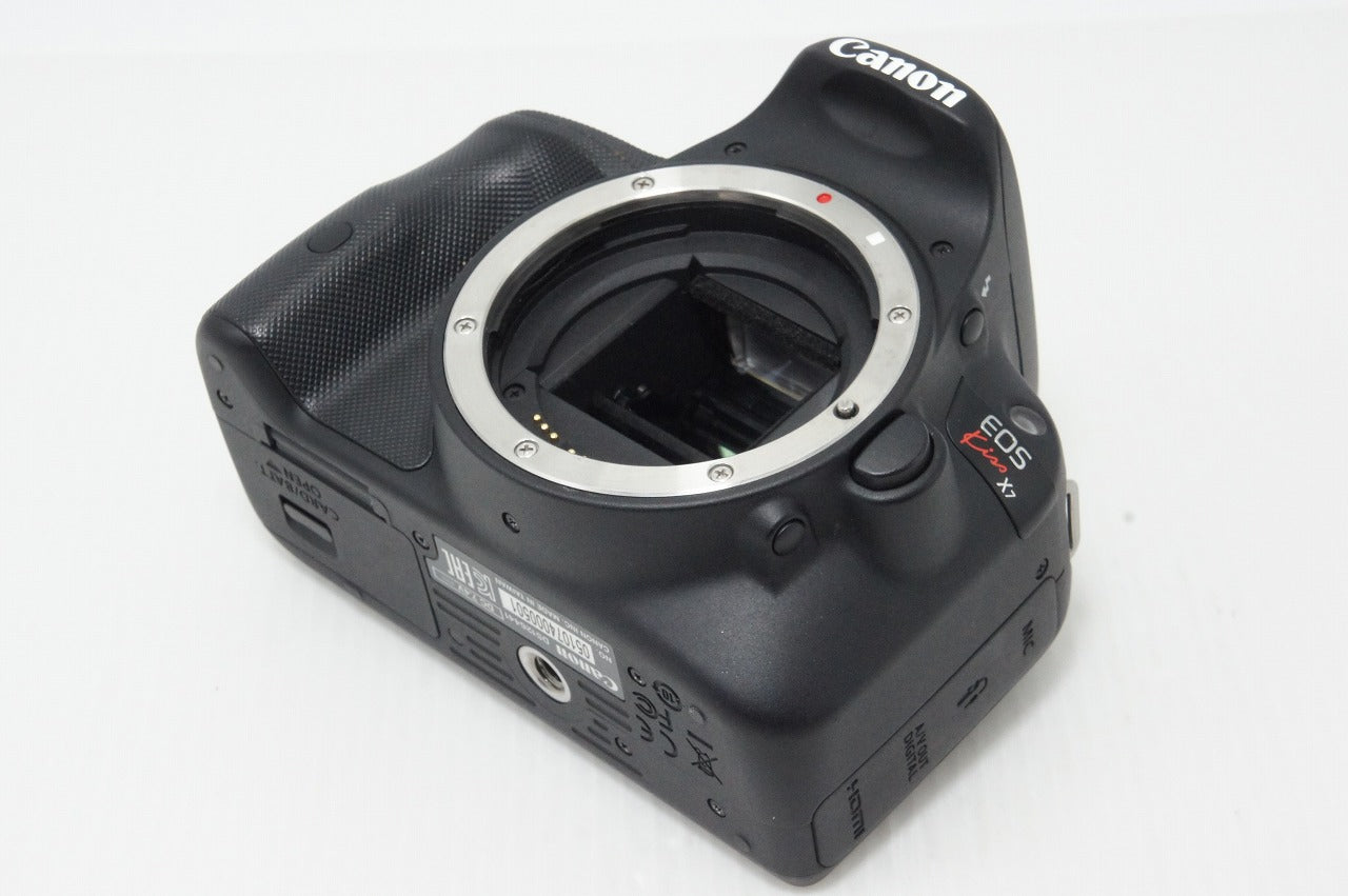Excellent Condition Canon EOS Kiss X7 Body + EF-S 18-55 IS STM Lens Kit Digital SLR Camera 260507e