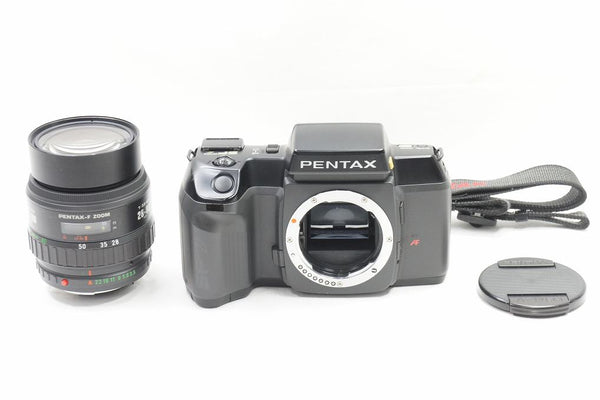 良品 PENTAX ペンタックス SF7 + F ZOOM 28-80mm フィルム一眼レフカメラ レンズキット 240819c