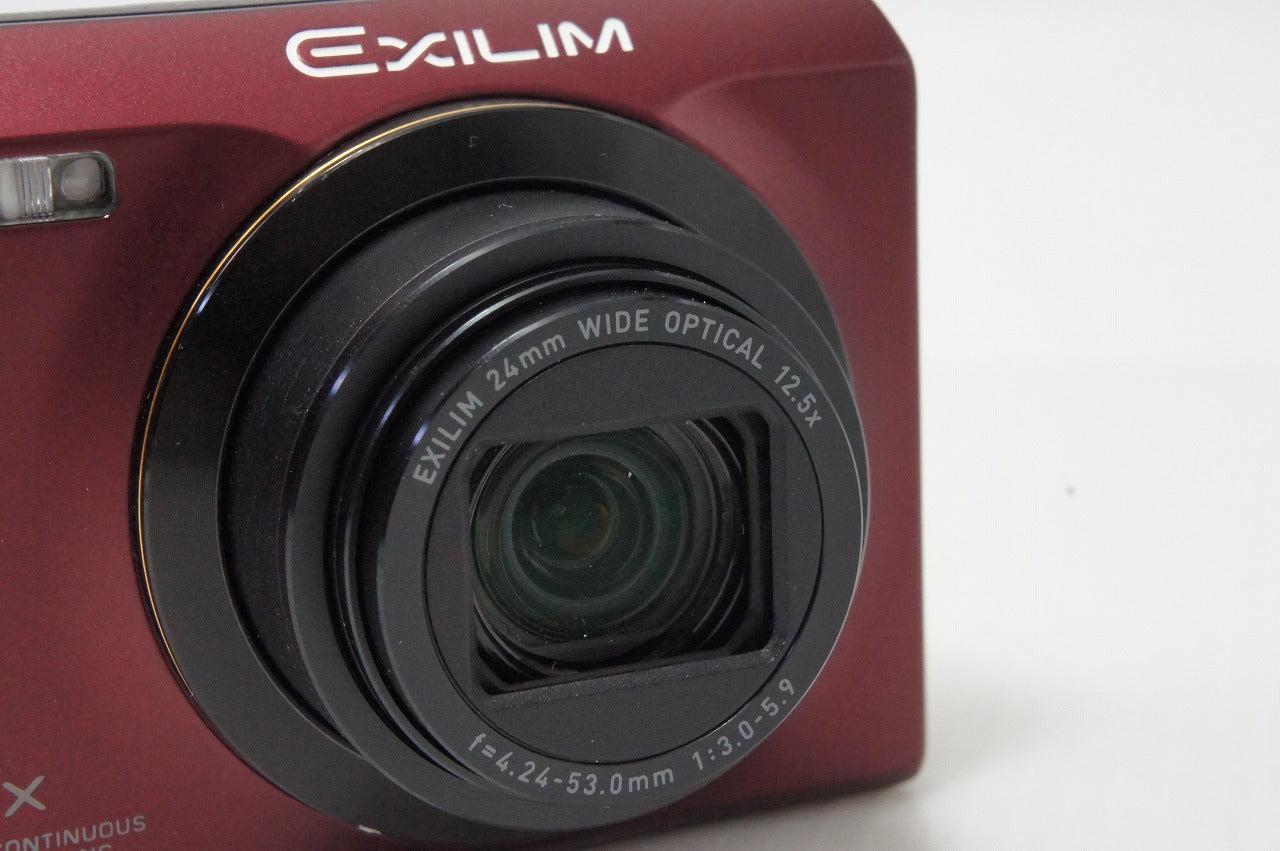 良品 EX-ZR300　希少な赤! 極上品！CASIO　EXILIM CASIO コンパクトデジタル EX-ZR300 EXILIM SPEED HIGH カシオ デジタルカメラ