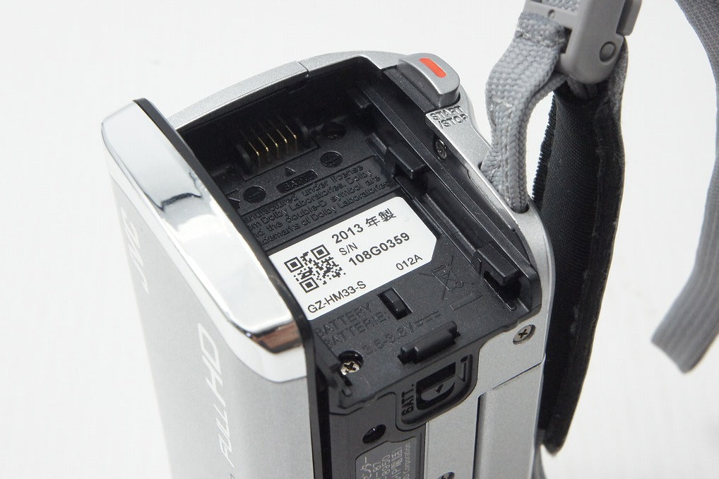 JVC ケンウッド Everio GZ-HM33 デジタルビデオカメラ シルバー 元箱付 260813n