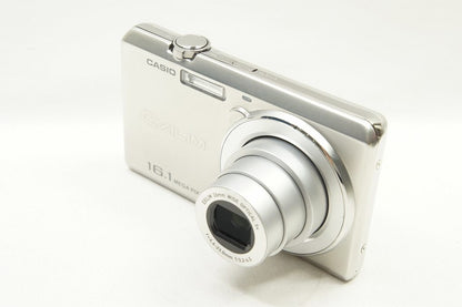 訳あり品 CASIO カシオ EXILIM EX-ZS12 コンパクトデジタルカメラ シルバー 元箱付 250517r