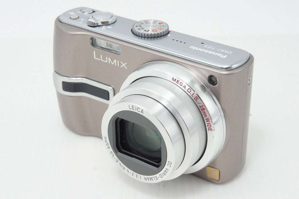 良品 Panasonic パナソニック LUMIX DMC-TZ3 コンパクトデジタルカメラ ブラウン 元箱付 260508w