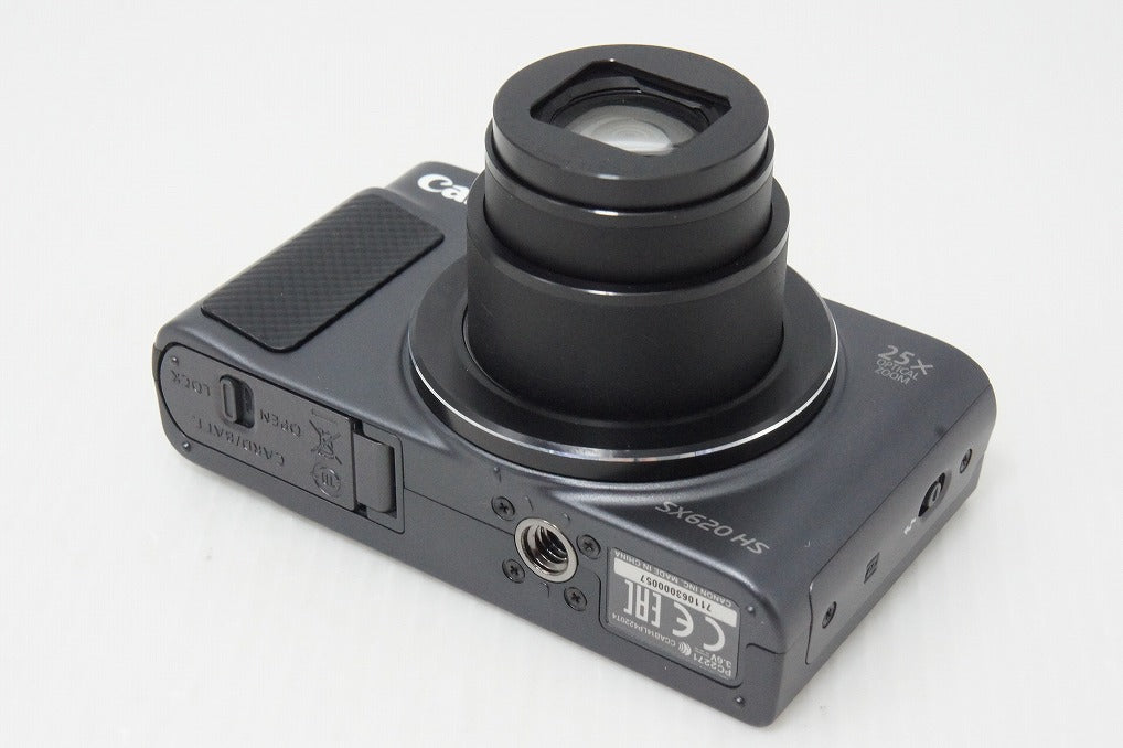 美品 Canon キヤノン PowerShot SX620 HS コンパクトデジタルカメラ ブラック 260512m