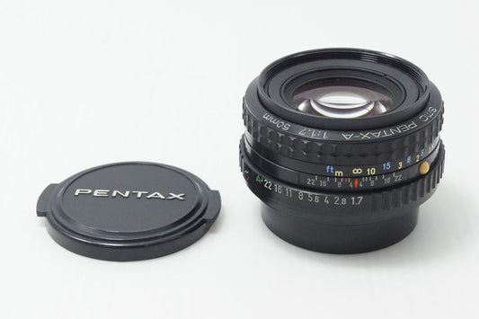 訳あり品 ペンタックス smc PENTAX-A 50mm F1.7 MF Kマウント 単焦点レンズ 260812aq