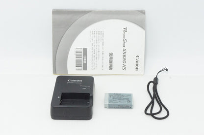 美品 Canon キヤノン PowerShot SX620 HS コンパクトデジタルカメラ ブラック 260512m
