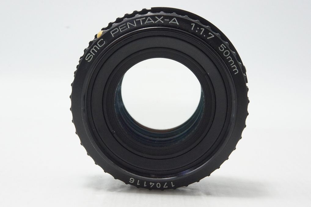 訳あり品 ペンタックス smc PENTAX-A 50mm F1.7 MF Kマウント 単焦点レンズ 260812aq