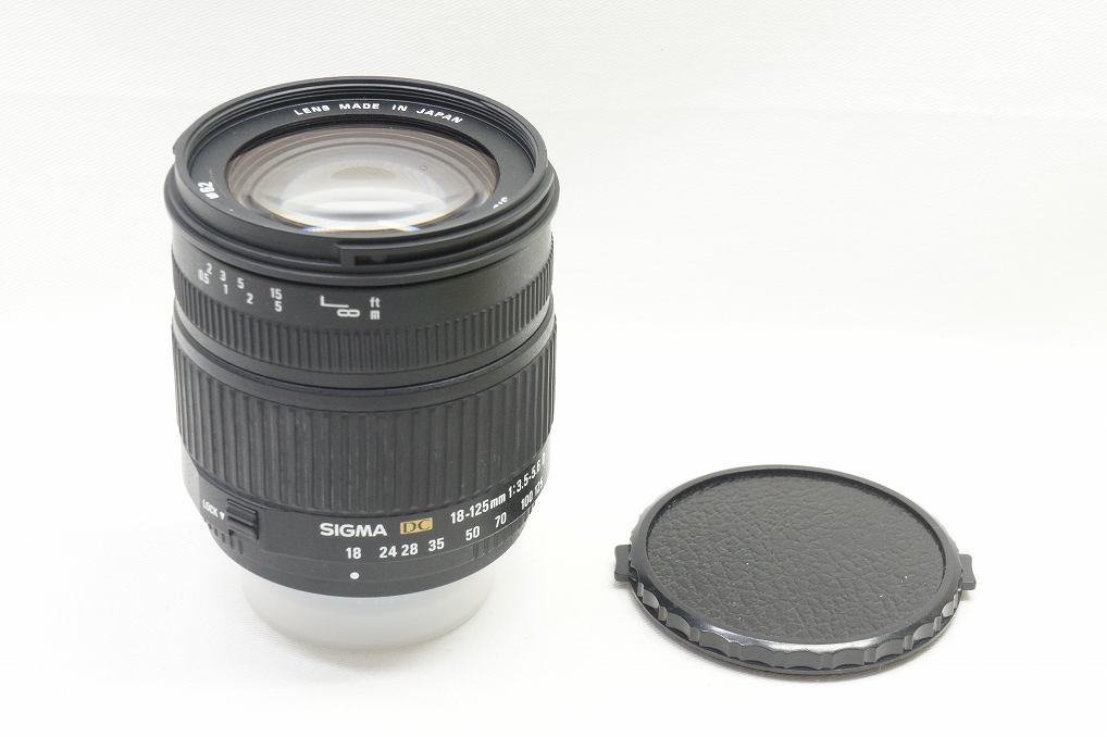 訳あり品 SIGMA シグマ 18-125mm F3.5-5.6 DC Nikon ニコン Fマウント ズームレンズ 250728y