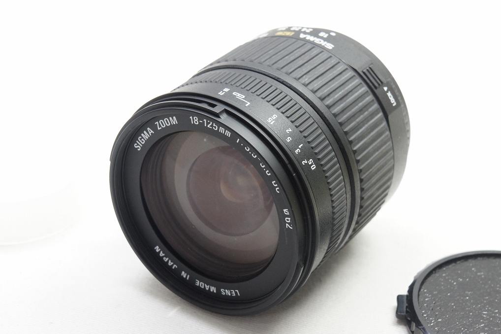 訳あり品 SIGMA シグマ 18-125mm F3.5-5.6 DC Nikon ニコン Fマウント ズームレンズ 250728y