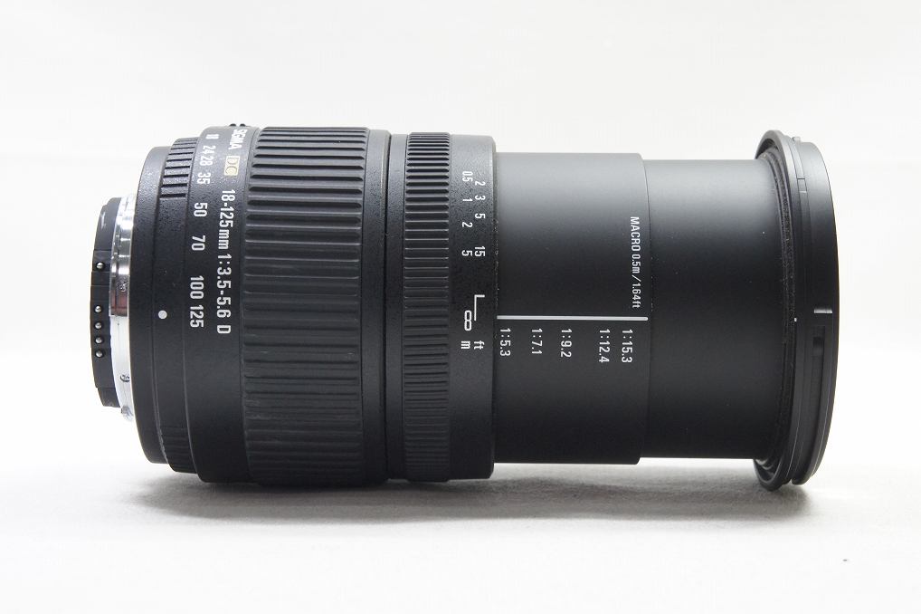 訳あり品 SIGMA シグマ 18-125mm F3.5-5.6 DC Nikon ニコン Fマウント ズームレンズ 250728y