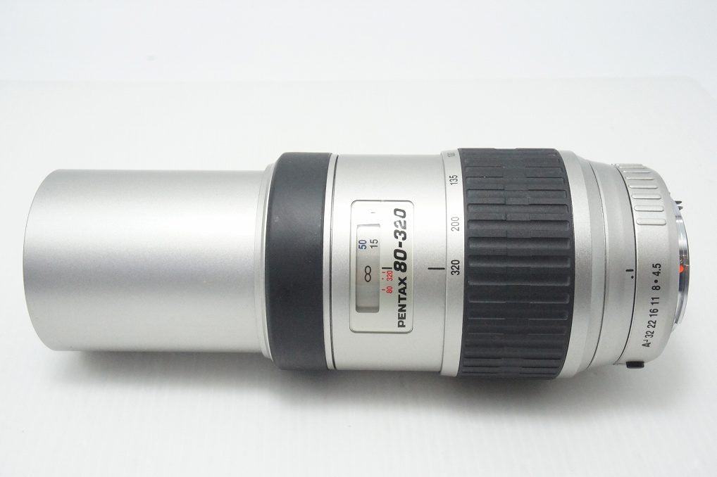 良品 ペンタックス smc PENTAX FA 80-320mm F4.5-5.6 シルバー Kマウント ズームレンズ 260812aw
