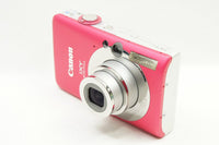 美品 Canon キヤノン IXY DIGITAL 110 IS コンパクトデジタルカメラ レッド 元箱付 241208b