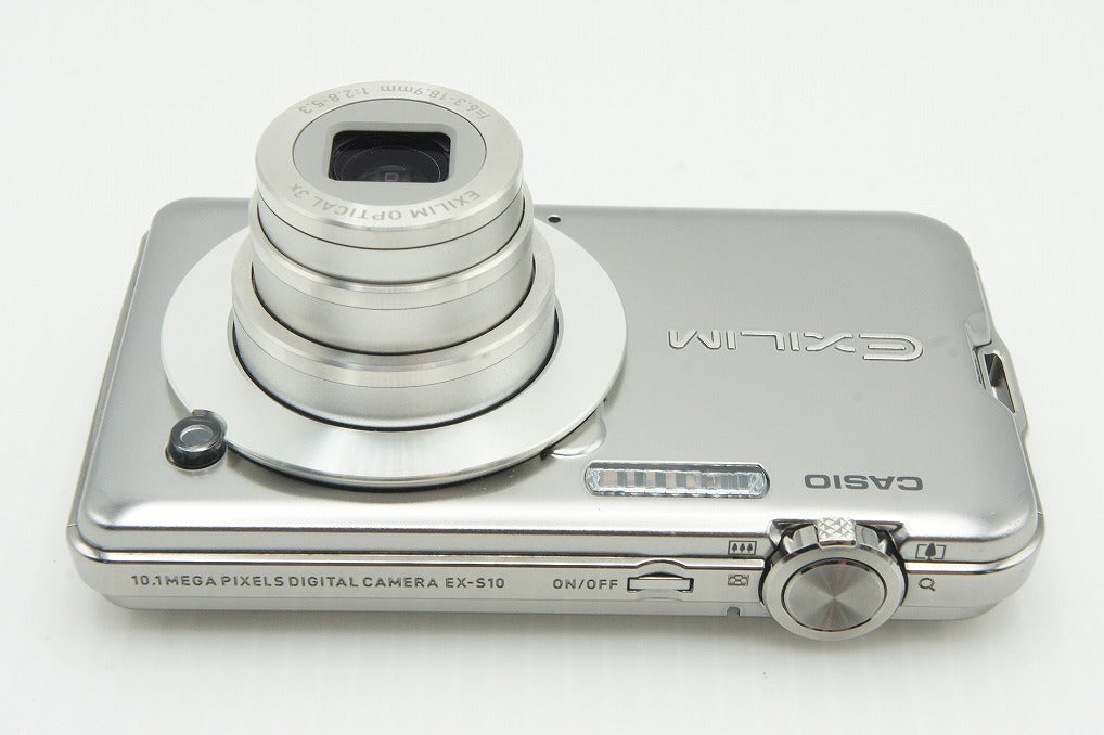 美品 CASIO カシオ EXILIM EX-S10 コンパクトデジタルカメラ シルバー 260123ag