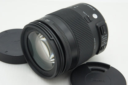 良品 SIGMA 18-200mm F3.5-6.3 DC MACRO OS HSM Contemporary Canon EFマウント APS-C ズームレンズ フード付 260123am