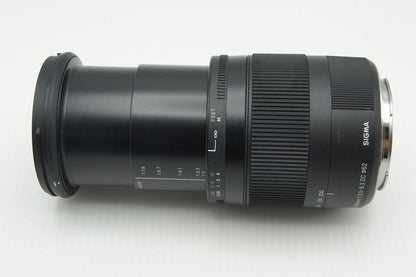 良品 SIGMA 18-200mm F3.5-6.3 DC MACRO OS HSM Contemporary Canon EFマウント APS-C ズームレンズ フード付 260123am