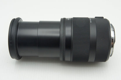 良品 SIGMA 18-200mm F3.5-6.3 DC MACRO OS HSM Contemporary Canon EFマウント APS-C ズームレンズ フード付 260123am