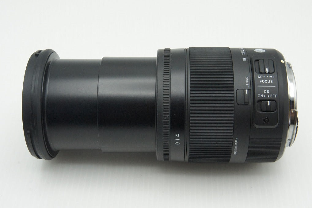 良品 SIGMA 18-200mm F3.5-6.3 DC MACRO OS HSM Contemporary Canon EFマウント APS-C ズームレンズ フード付 260123am