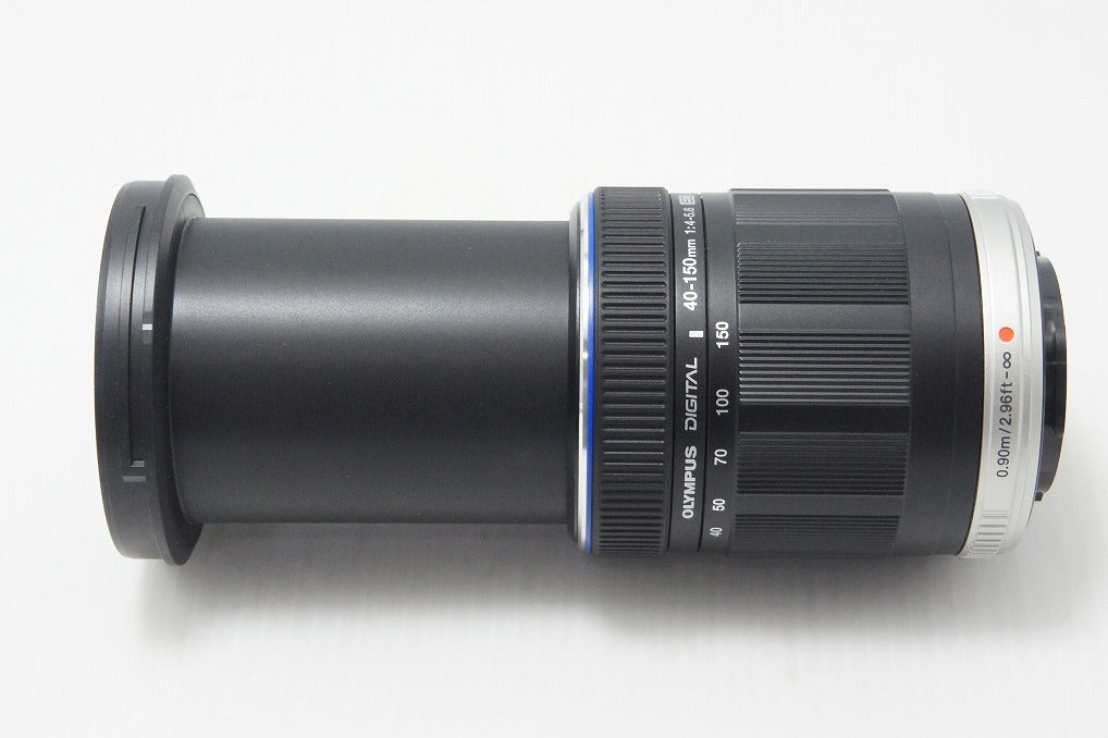 美品 OLYMPUS オリンパス M.ZUIKO DIGITAL ED 40-150mm F4-5.6 ズームレンズ マイクロフォーサーズ ブラック 260818n