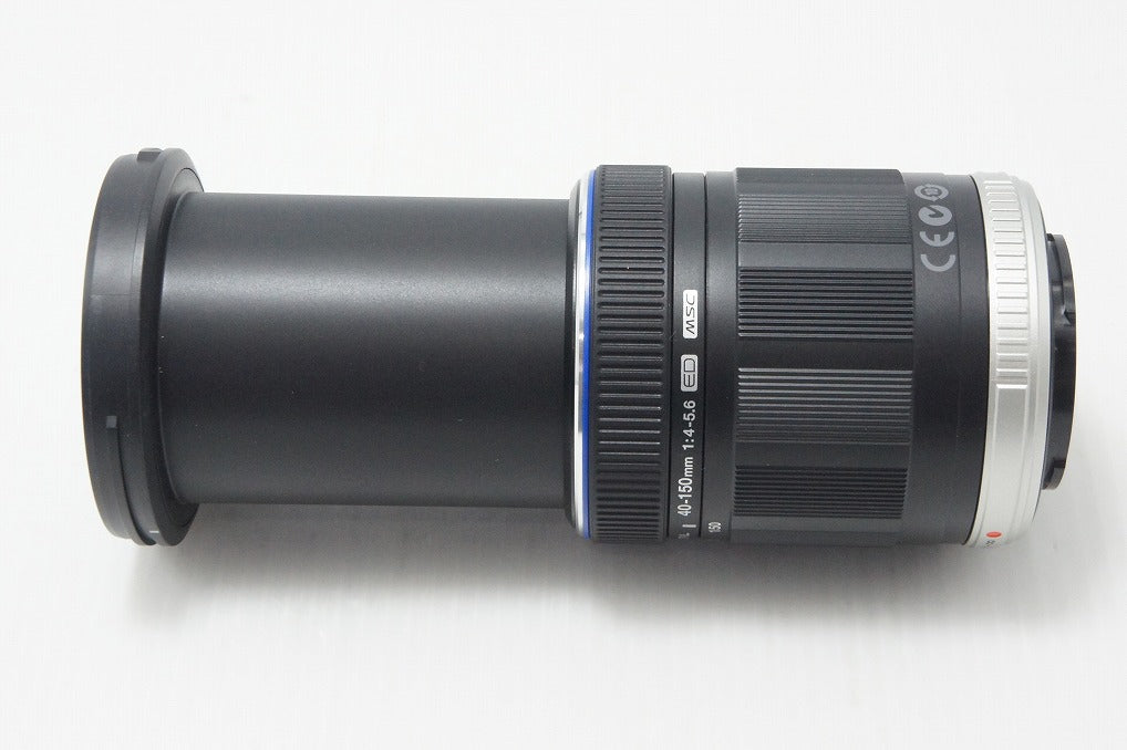 美品 OLYMPUS オリンパス M.ZUIKO DIGITAL ED 40-150mm F4-5.6 ズームレンズ マイクロフォーサーズ ブラック 260818n